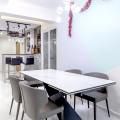 Residence - Bukit Batok | Product Seen: [Elona Extendable Dining Table – W1600/1980/2360 (Ceramic), Wesley Barstool & Elephant Halved-Arm Chair]